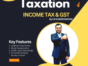 CMA INTER : TAXATION